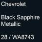 Preview: Chevrolet, Black Sapphire Metallic, 28 / WA8743.